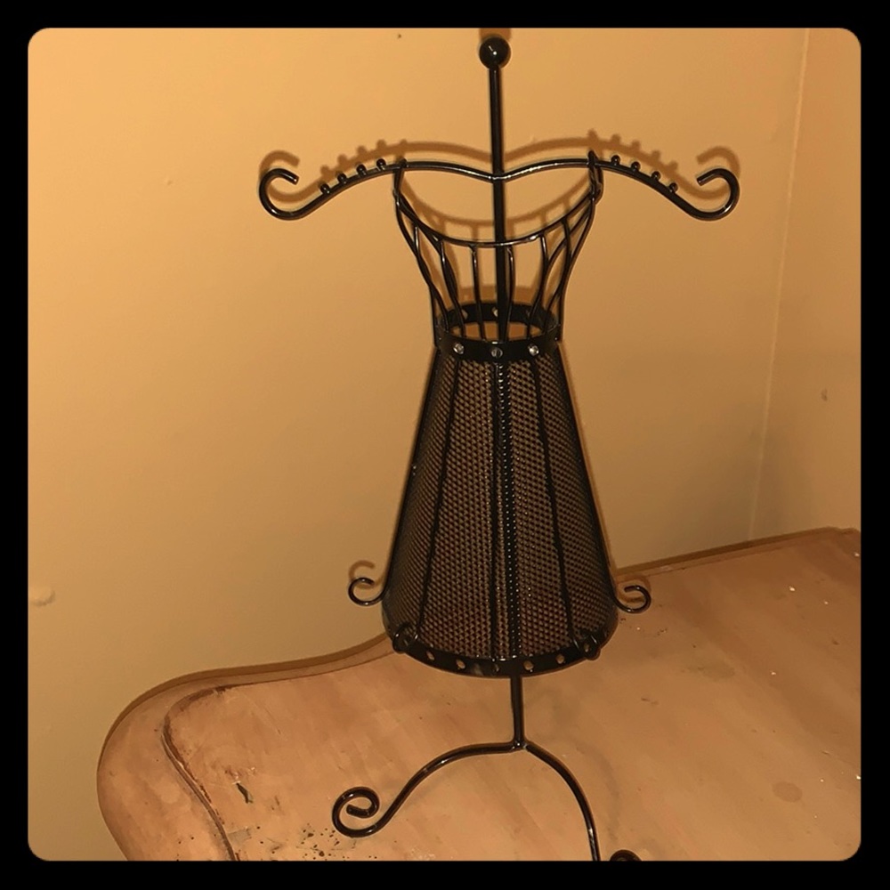Adorable mannequin jewelry holder